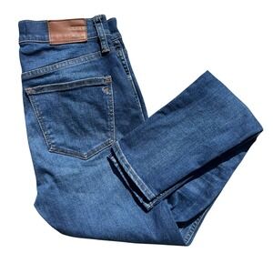 Madewell Women's Sz 26 Medium Polly Wash 9" High Riser Skinny Skinny Jeans F5561
